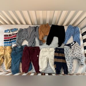 Large Pants Bundle: 6-12 months